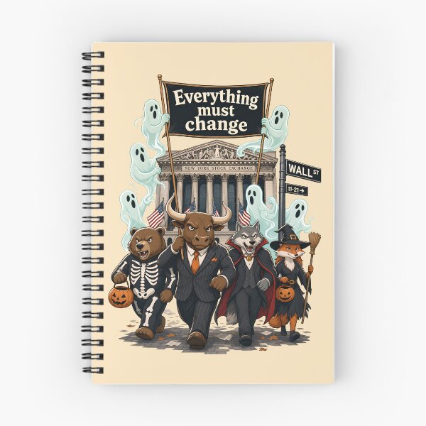 Item preview, Everything must change - Ghosts on Wall Street designed and sold by ParadoxParadox.