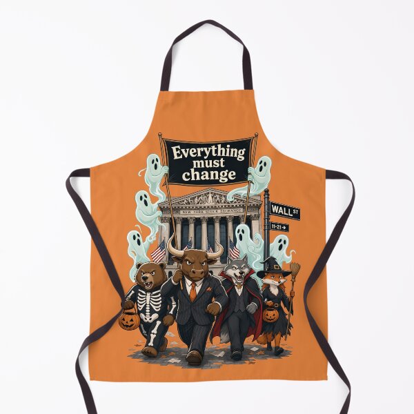 Item preview, Everything must change - Ghosts on Wall Street designed and sold by ParadoxParadox.