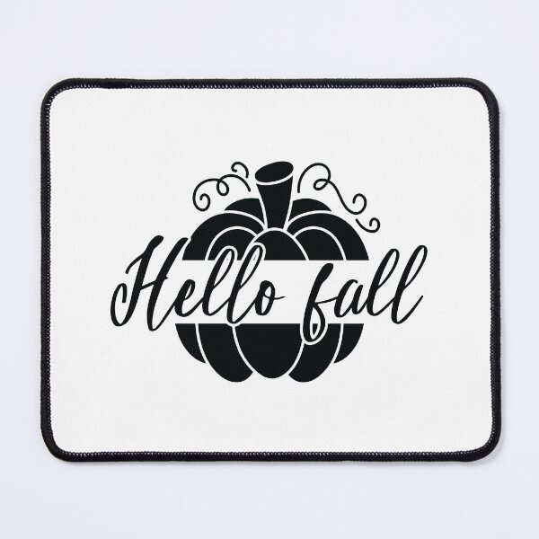 Item preview, Hello Fall Cute Autumn Vibes Cozy Seasonal Design designed and sold by FuzionRaptor.