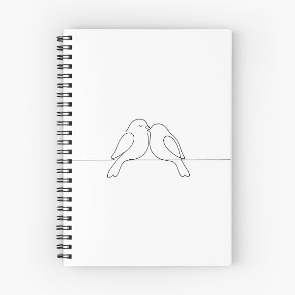 Item preview, Love Birds Line Art designed and sold by Nitta Studio.