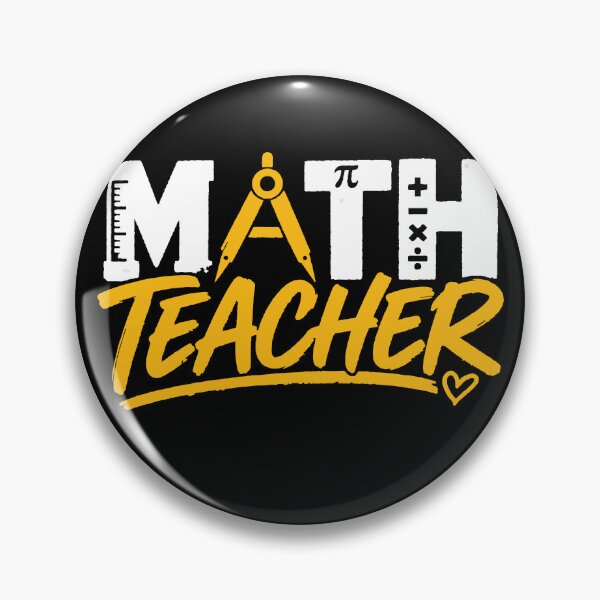 Item preview, Math Teacher | Retro Math Teacher Typography Design designed and sold by Sunday.Supply.