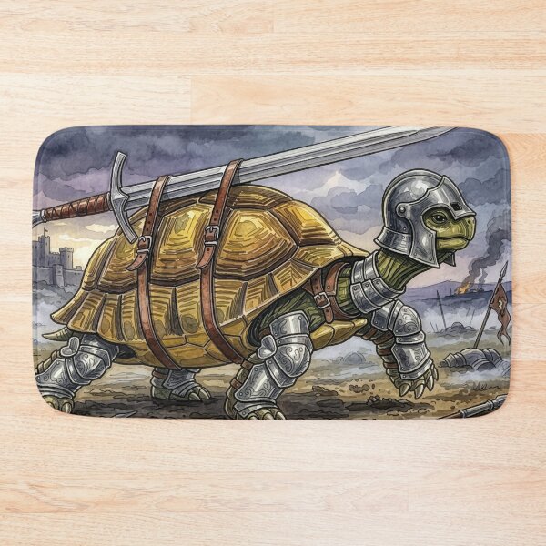 Item preview, Armored Tortle Paladin - Fantasy Knight Turtle designed and sold by chriswo-design.