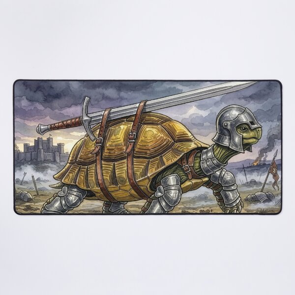 Item preview, Armored Tortle Paladin - Fantasy Knight Turtle designed and sold by chriswo-design.