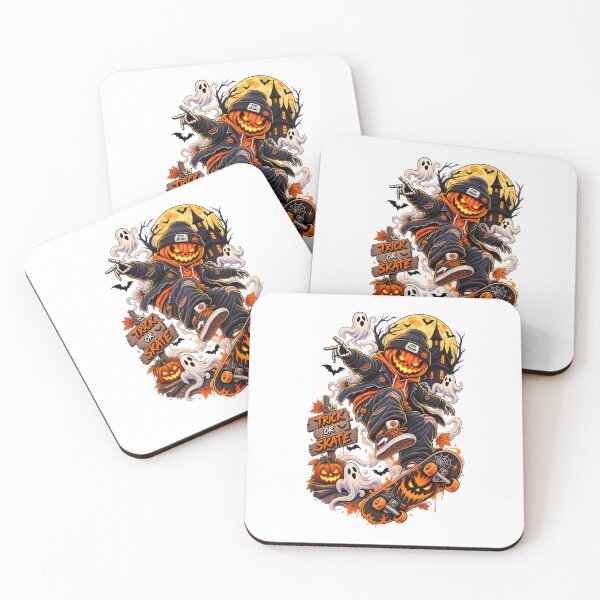 Item preview, Halloween Skateboard Pumpkin Head Skater Trick or Skate Streetwear designed and sold by afr-saad.