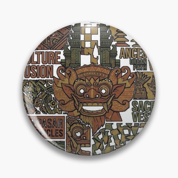 Item preview, Taksu Guardians – Denpasar Street Legends Heritage Shield designed and sold by cannsuh.