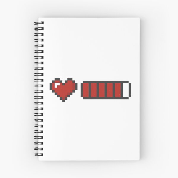 Item preview, Full Battery Heart | Pixel Love Battery | Cute Retro Gaming Inspired Design designed and sold by CH-4TEE.