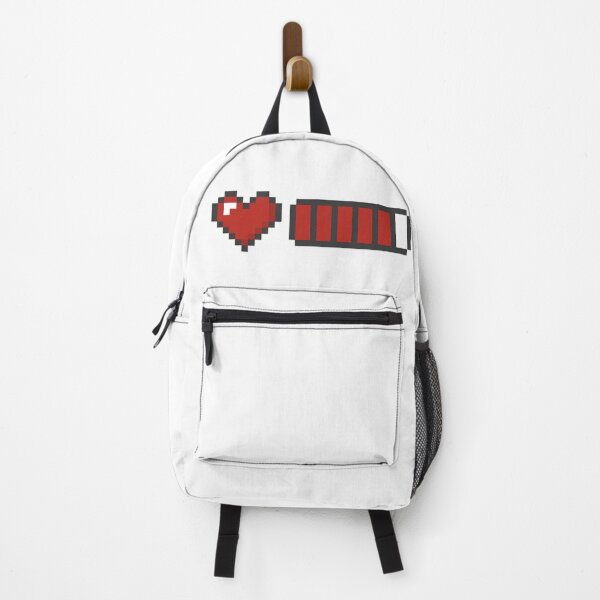 Item preview, Full Battery Heart | Pixel Love Battery | Cute Retro Gaming Inspired Design designed and sold by CH-4TEE.