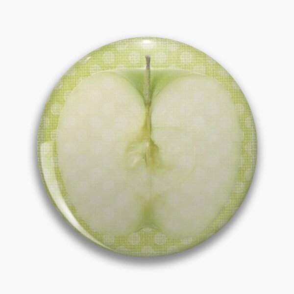 Item preview, Polka Dot Green Apple Fruit designed and sold by pots-shop.