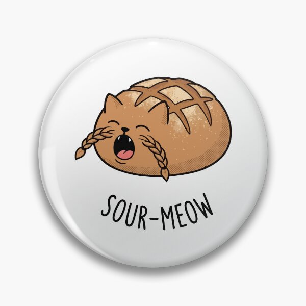 Item preview, Sourdough Cat Loaf Bread Braided Whiskers designed and sold by Amir Faysal.
