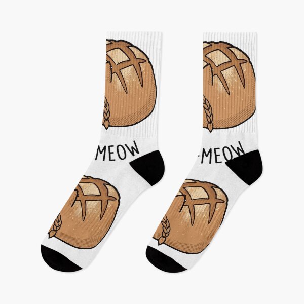 Item preview, Sourdough Cat Loaf Bread Braided Whiskers designed and sold by Amir Faysal.
