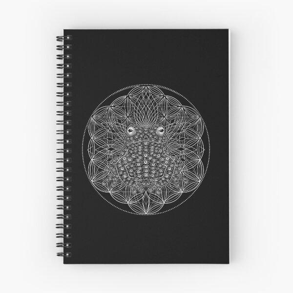 Item preview, Trippy Frog Sacred Geometry Art designed and sold by Mystikos Art.