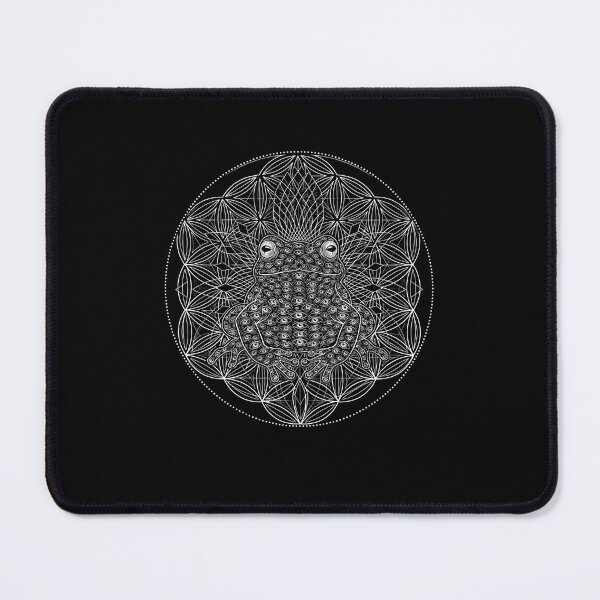 Item preview, Trippy Frog Sacred Geometry Art designed and sold by Mystikos Art.