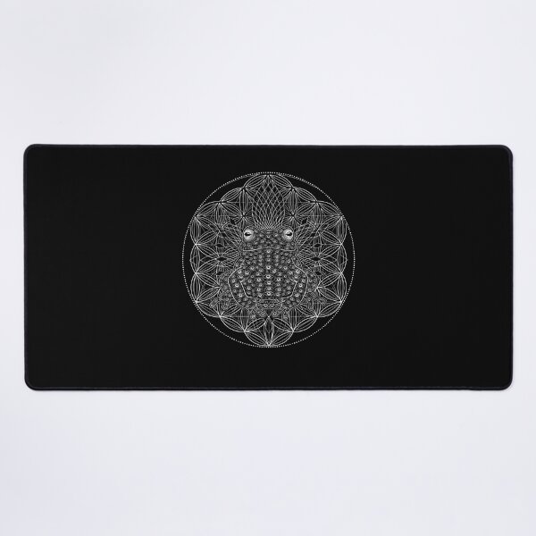 Item preview, Trippy Frog Sacred Geometry Art designed and sold by Mystikos Art.