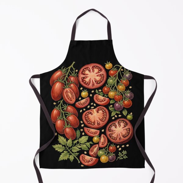 Item preview, Ilustración botánica de tomate antiguo designed and sold by SassCity.