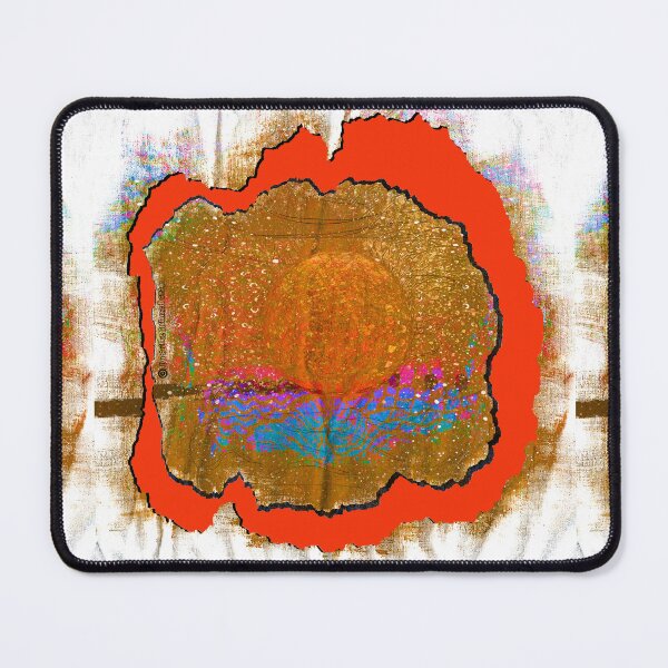 Item preview, Organic Earth and Neon Sea – Abstract Canvas Texture Art designed and sold by MAMA.art.Rio <Marsailhe_Milward>.