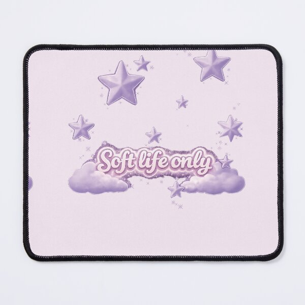 Item preview, Soft Life Only Lavender Stars designed and sold by MoodLineDesign.