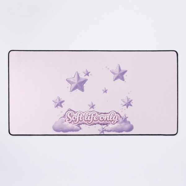 Item preview, Soft Life Only Lavender Stars designed and sold by MoodLineDesign.