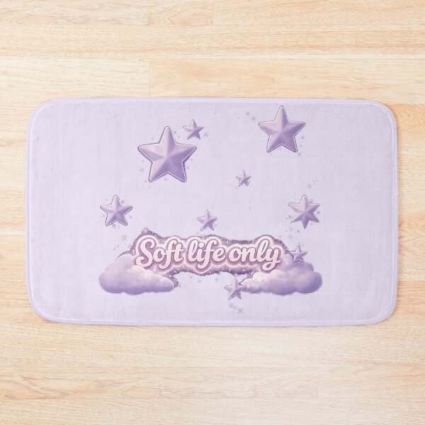 Item preview, Soft Life Only Lavender Stars designed and sold by MoodLineDesign.