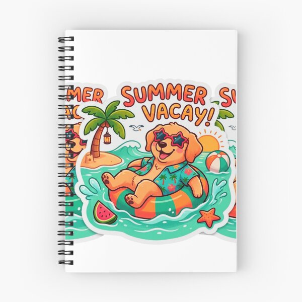 Item preview, Summer Vacay Dog Beach Adventure designed and sold by ExploreAura Studio.