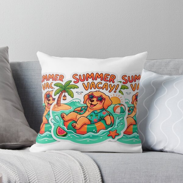 Item preview, Summer Vacay Dog Beach Adventure designed and sold by ExploreAura Studio.