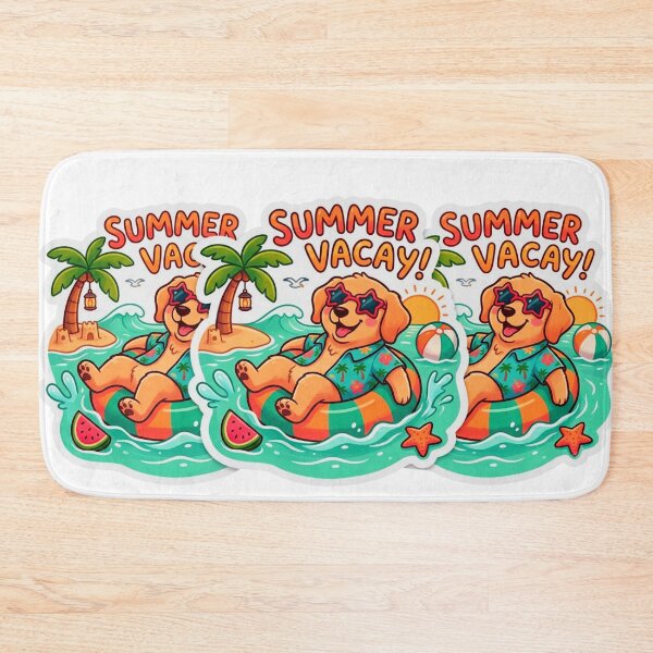 Item preview, Summer Vacay Dog Beach Adventure designed and sold by ExploreAura Studio.