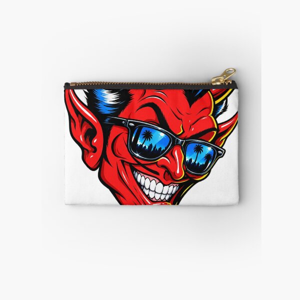 Item preview, Cool Devil – Retro Hot Rod Demon with Sunglasses designed and sold by PIXEL POP DESIGNS - Beyond the Norm!.