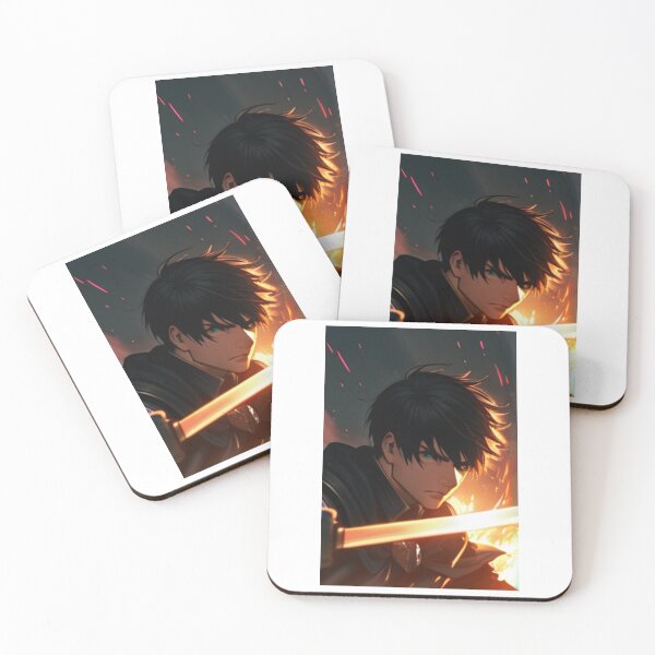Item preview, Fantasy Art - Expressive Digital Warrior, Dynamic Manga Illustration designed and sold by AnimeShin.