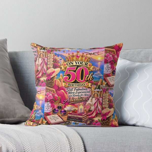 Item preview, 50th Birthday – Still Fabulous, More Experienced and Ready for New Adventures designed and sold by Clothes With Smiling Animals Walt Gral.