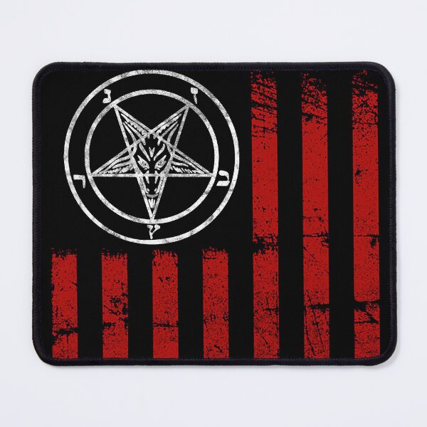 Item preview, Make America Satanic Again Dark Occult Pagan 666 Biker Metalhead designed and sold by Reign Of Darkness.