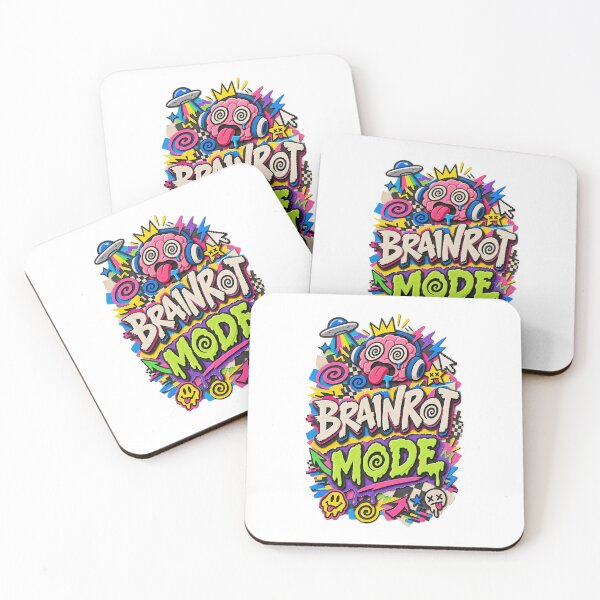 Item preview, Brainrot Mode Gen Z Slang Paper Cutout designed and sold by Promoffy.