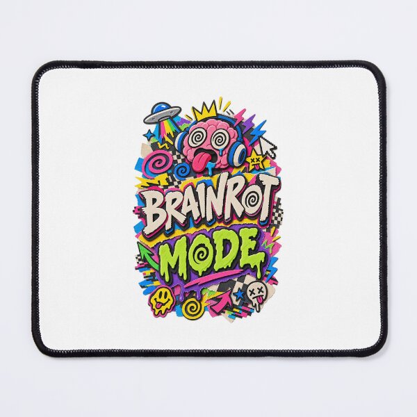 Item preview, Brainrot Mode Gen Z Slang Paper Cutout designed and sold by Promoffy.