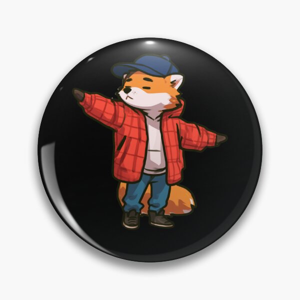 Item preview, T Posing Fox designed and sold by DRABaBdesign.