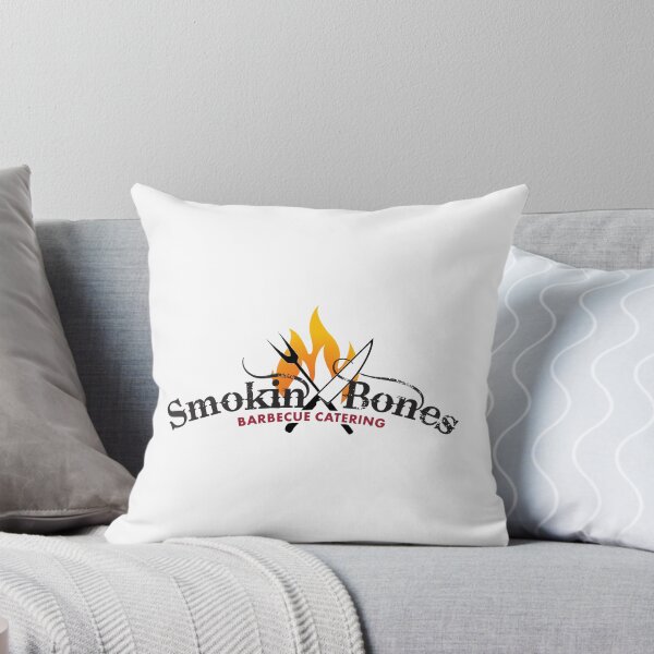 Item preview, Smokin Bones Barbecue Catering Flame and Knife Logo designed and sold by ceritoloro89.
