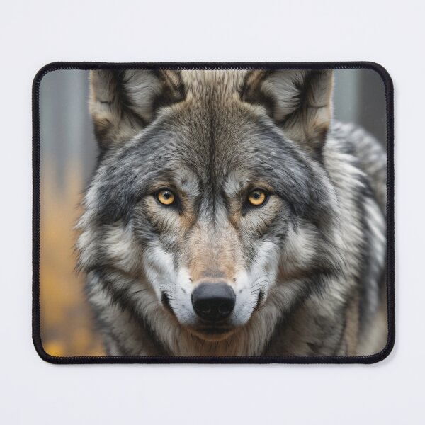 Item preview, Grey Wolf Portrait - Photorealistic Wildlife Art designed and sold by CrippiCrippi.
