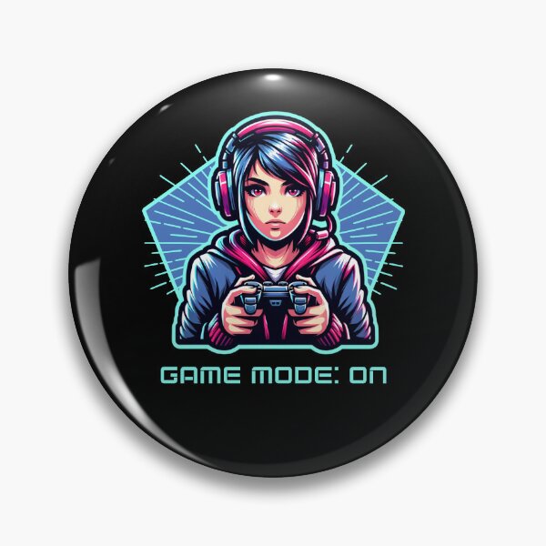 Item preview, Girl Gamer Game Mode On Gaming Design designed and sold by Sachie's Studio.