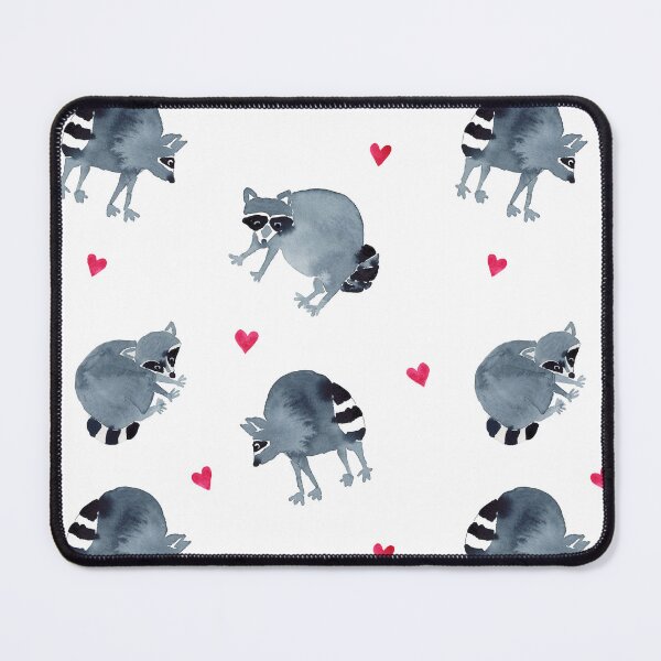 Item preview, Jimothy the raccoon watercolor designed and sold by ArtbyCouture.