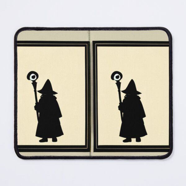 Item preview, Fantasy Art - Stylized Wizard, Minimalist Medieval Illustration designed and sold by AnimeShin.