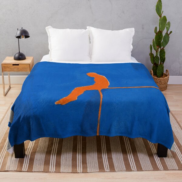 Item preview, "The Weight of Silence" — Abstract Blue Metaphor designed and sold by Moodzu.