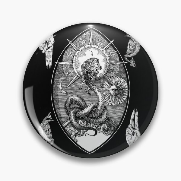 Item preview, As Above So Below Ah within so without Occult Hexagram alchemy Pagan Satanic Gothic  designed and sold by Reign Of Darkness.