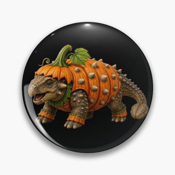 Item preview, Armored Ankylosaurus Pumpkin designed and sold by Giddy Bear Gifts.