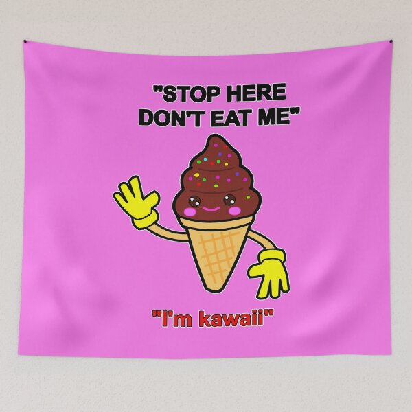 Item preview, Kawaii Chocolate Ice Cream designed and sold by fantasmahappy.