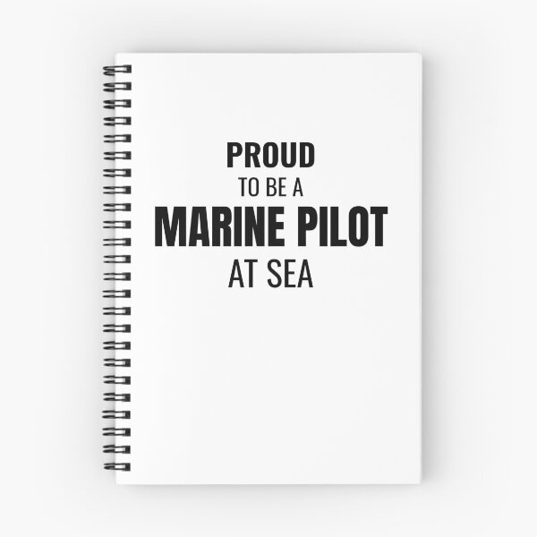 Item preview, Proud to be a Marine Pilot at Sea (Black) designed and sold by ShipCrewNation.