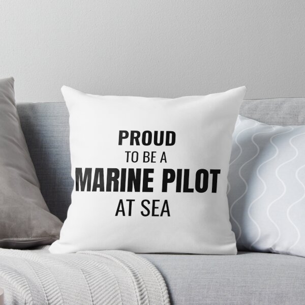 Item preview, Proud to be a Marine Pilot at Sea (Black) designed and sold by ShipCrewNation.