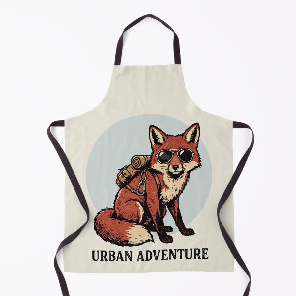 Item preview, Urban Adventure Fox Backpack Sunglasses designed and sold by Amir Faysal.