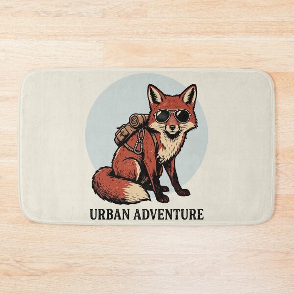 Item preview, Urban Adventure Fox Backpack Sunglasses designed and sold by Amir Faysal.