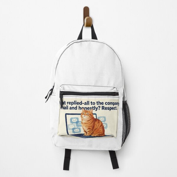 Item preview, Funny Remote Work Cat Shirt – Replied All to Company Email – Work From Home Gift designed and sold by FurryPrintLab-FurryPrintLabDesign.