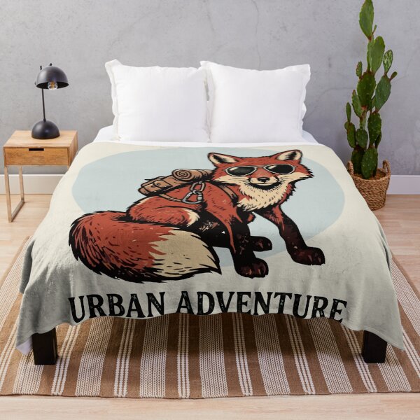 Item preview, Urban Adventure Fox Backpack Sunglasses designed and sold by Amir Faysal.