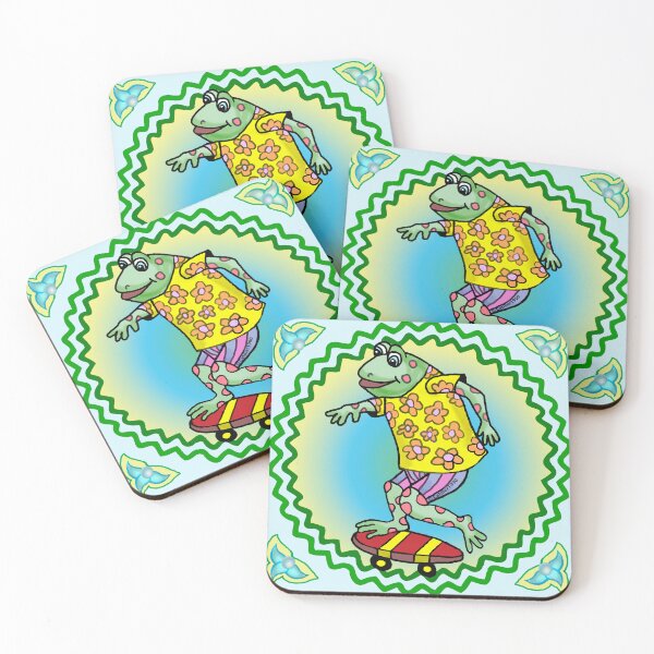 Item preview, Frog Skateboard designed and sold by artmuvz.
