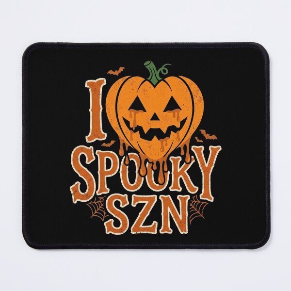 Item preview, I Love Spooky SZN Vintage Retro Distressed Halloween Pumpkin designed and sold by KnowlegeBodega.