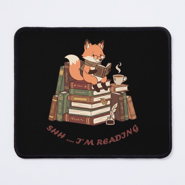 Item preview, My Weekend Is Booked - Cute Reading Fox Book Lover T-Shirt designed and sold by fowzi shokri.
